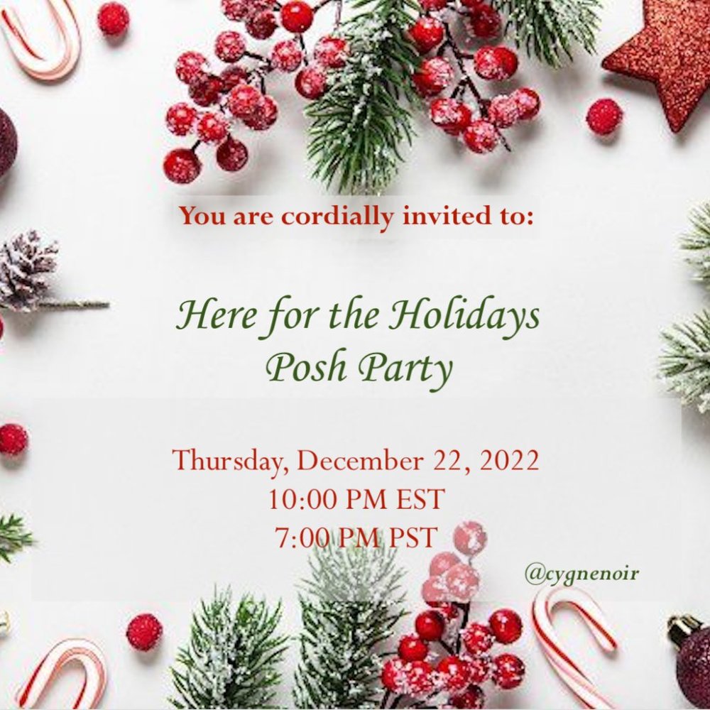 THANK YOU for a wonderful party!! Here for the Holidays PARTY!!